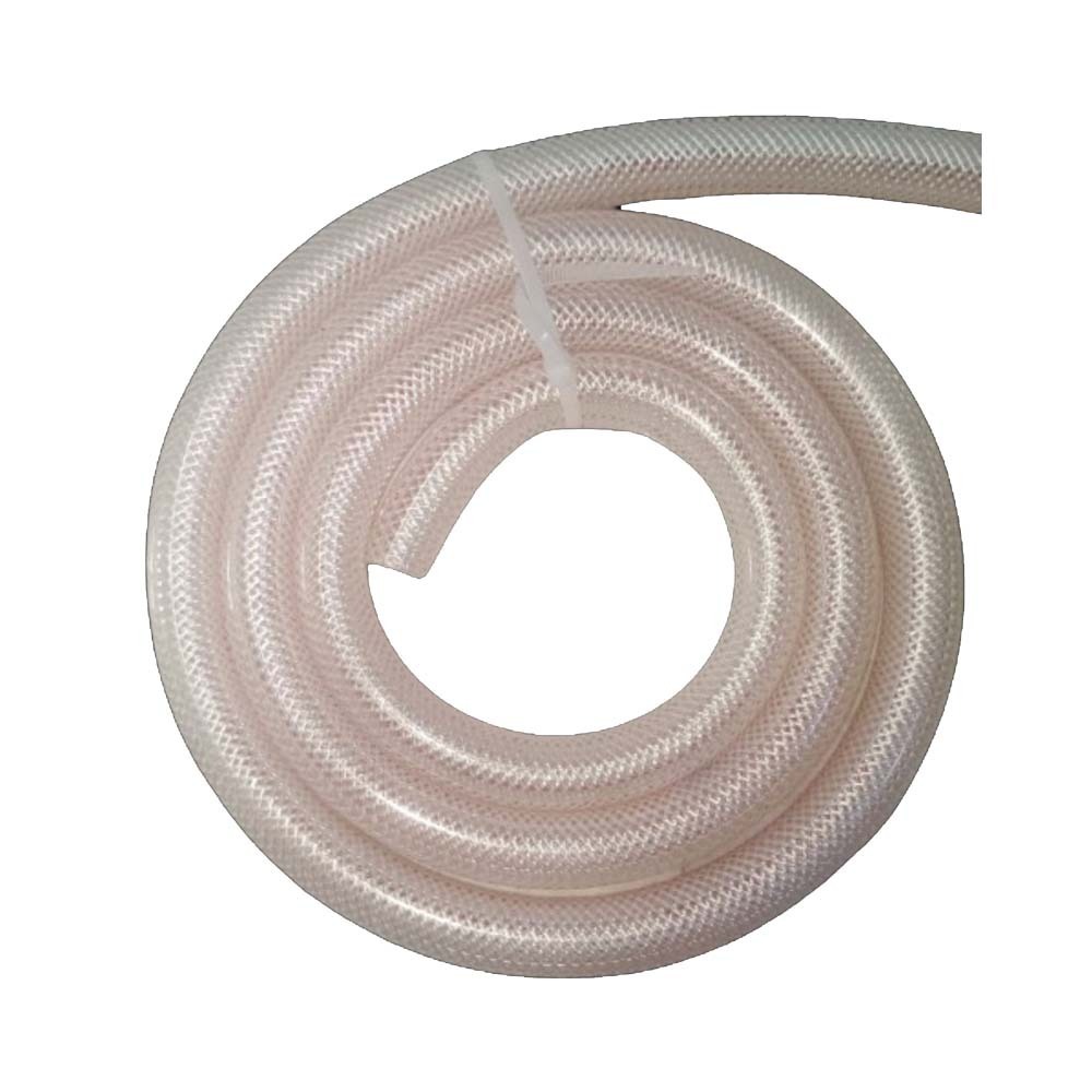 National Gas LPG Gas 6ft Hose + 2 Clips Crystal