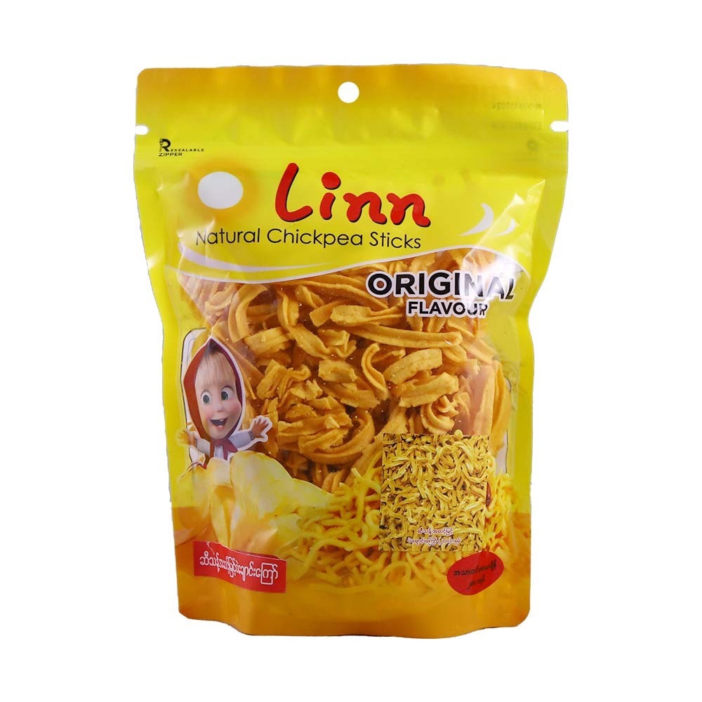 Linn Fried Chick Pea Snack Flat 200G