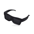LED Party Sunglasses Black