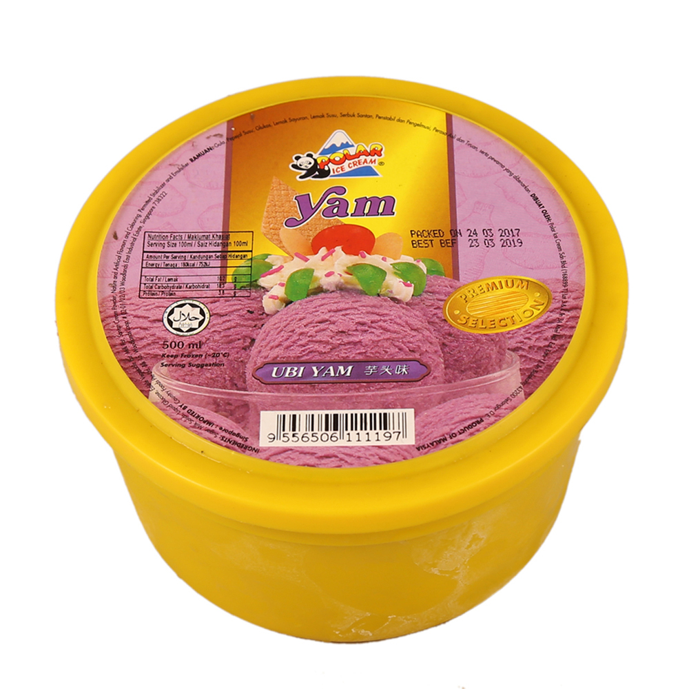 Polar Ice Cream Yam 0.5LTR