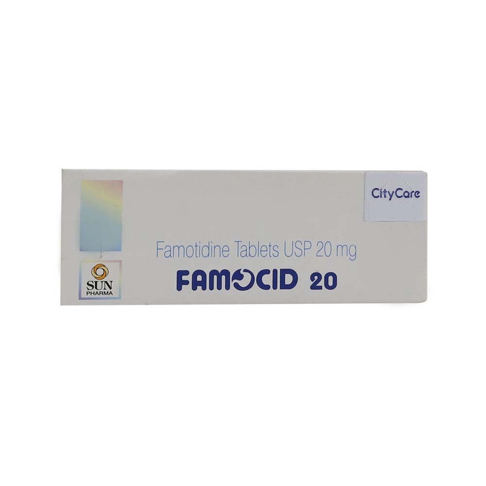 Famocid Famotadine 20 MG 10PCS 1 x 10
