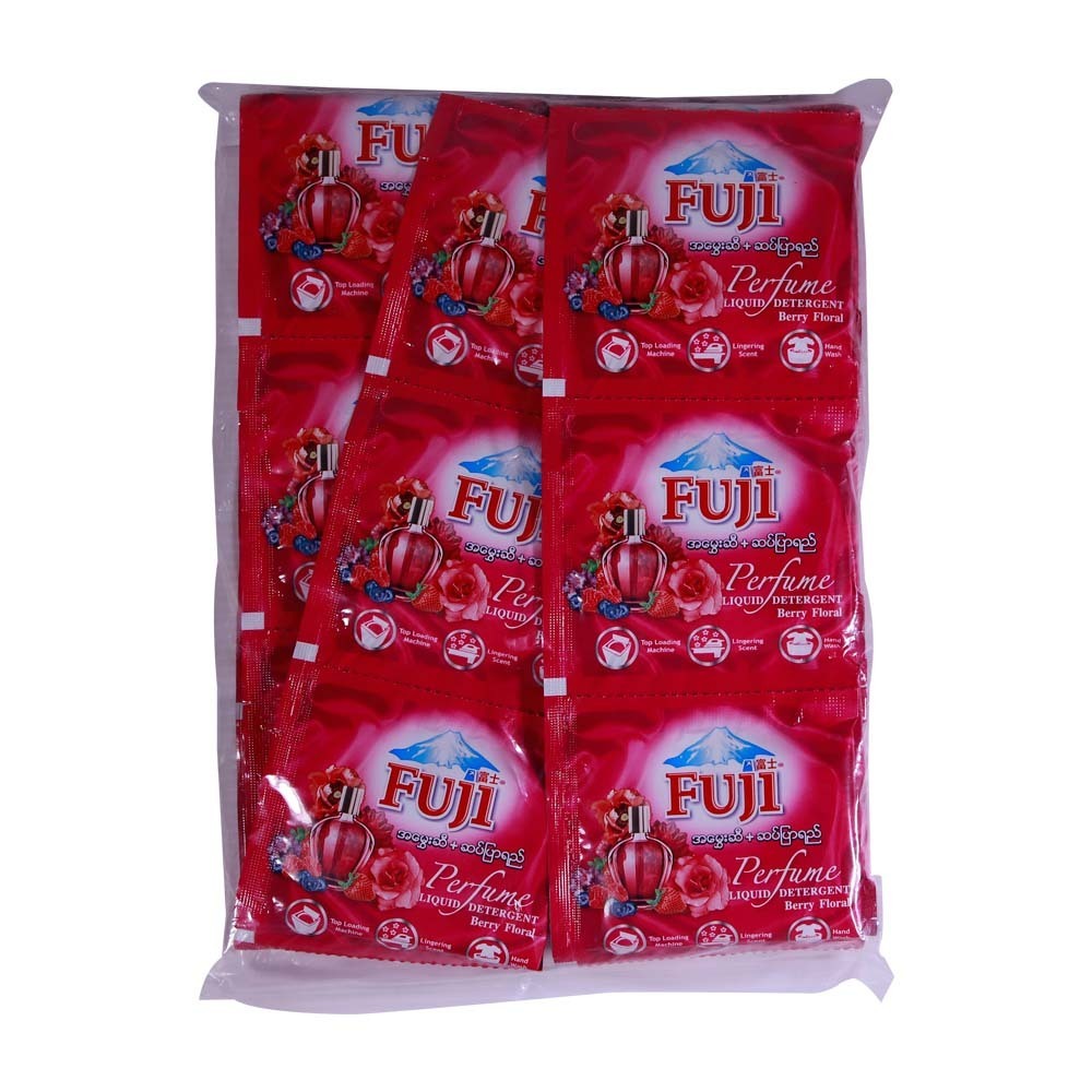 Fuji Perfume Detergent Liquid Pink 20ML x 24PCS