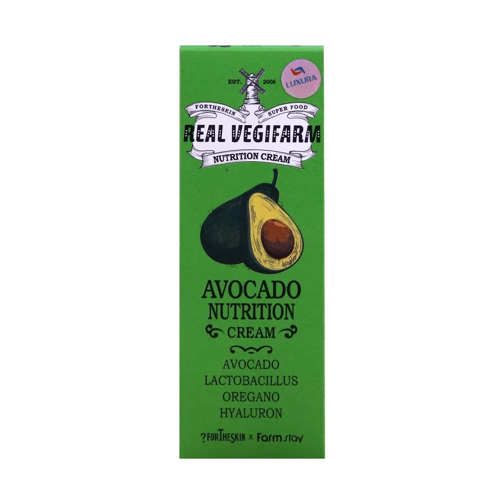Fortheskin Real Vegifarm Avocado Face Cream 100ML