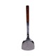 KZK Steel Solid Turner With Wooden Handle