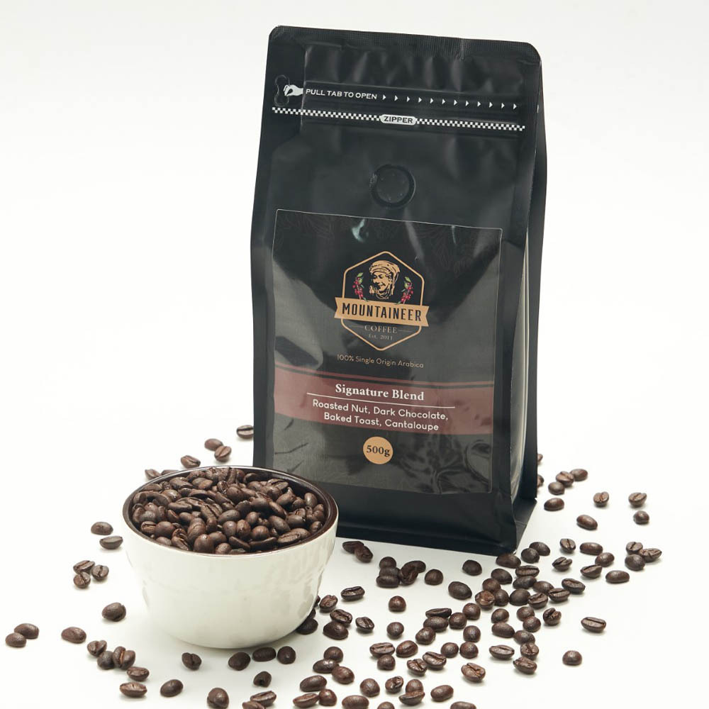 Mountaineer 100% Single Origin Arabica Signature Blend Coffee 500G