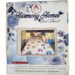 Harmoy Homes Bed Sheet Single BS06 (HH Single-183)