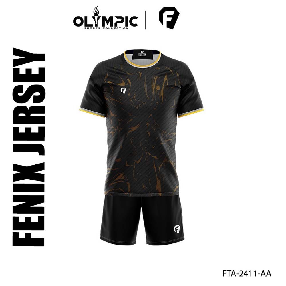 Fit Fenix Jerseys Fta-2411 Black/AA (S)