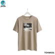 The Ori Men T-Shirt TOHM031 Brown Medium