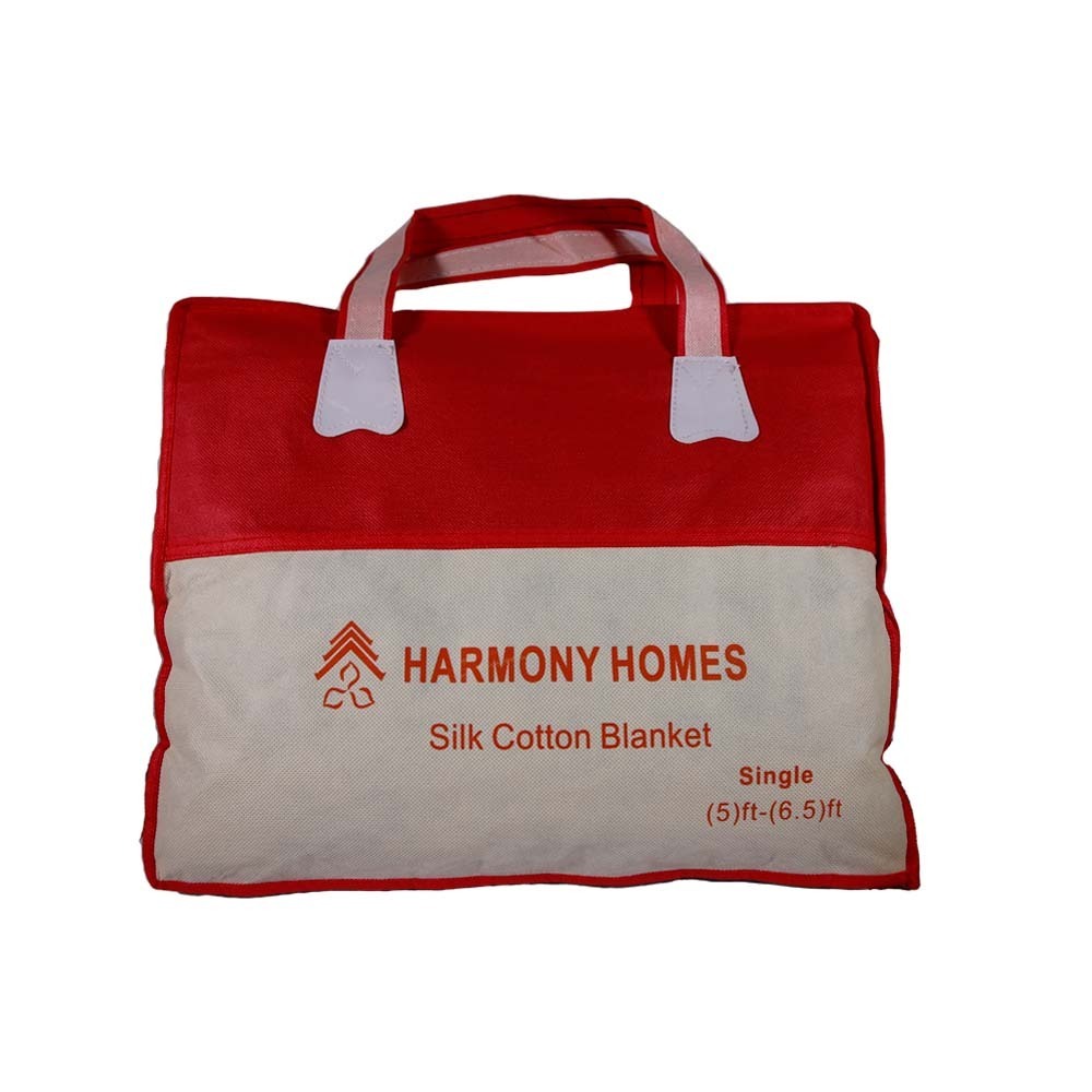 Harmony Homes Cotton Blanket 5x6.5ft Teal