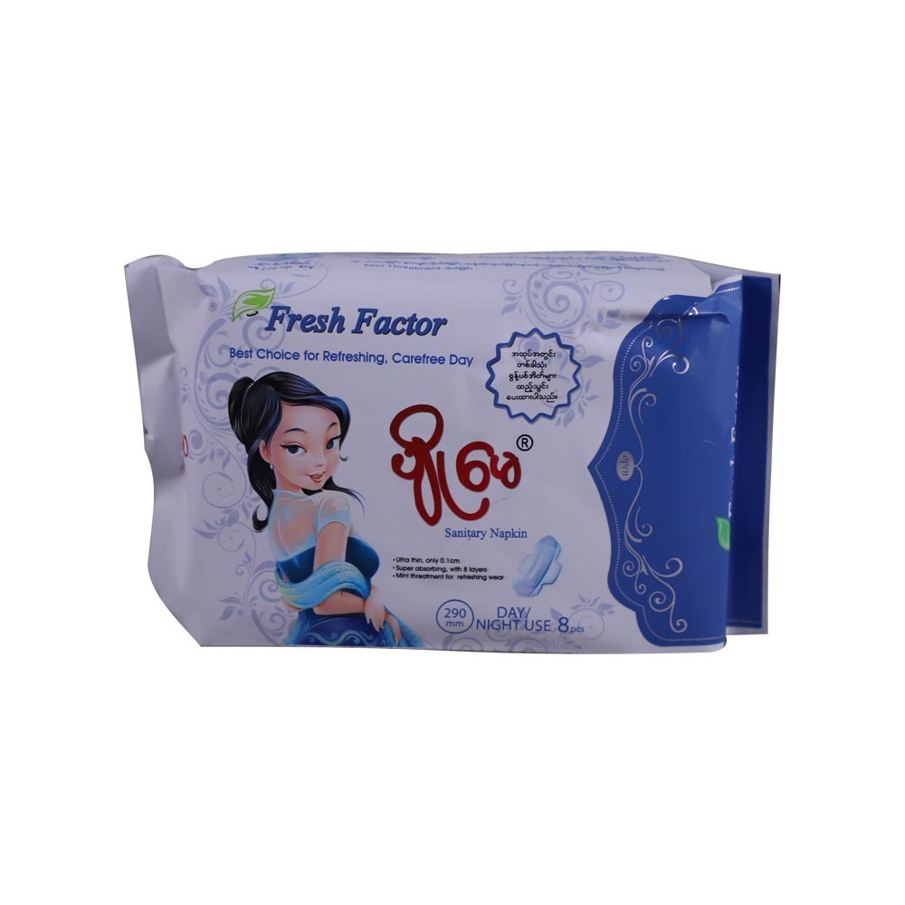 Pyo May Fresh Factor Day & Night Sanitary Napkin Pads 290MM 8PCS