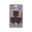 Kinglxs Adhesive Wall Hook 3PCS 2KG No.2034