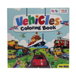 Vehicles Coloring Book - TRUE LEARNING