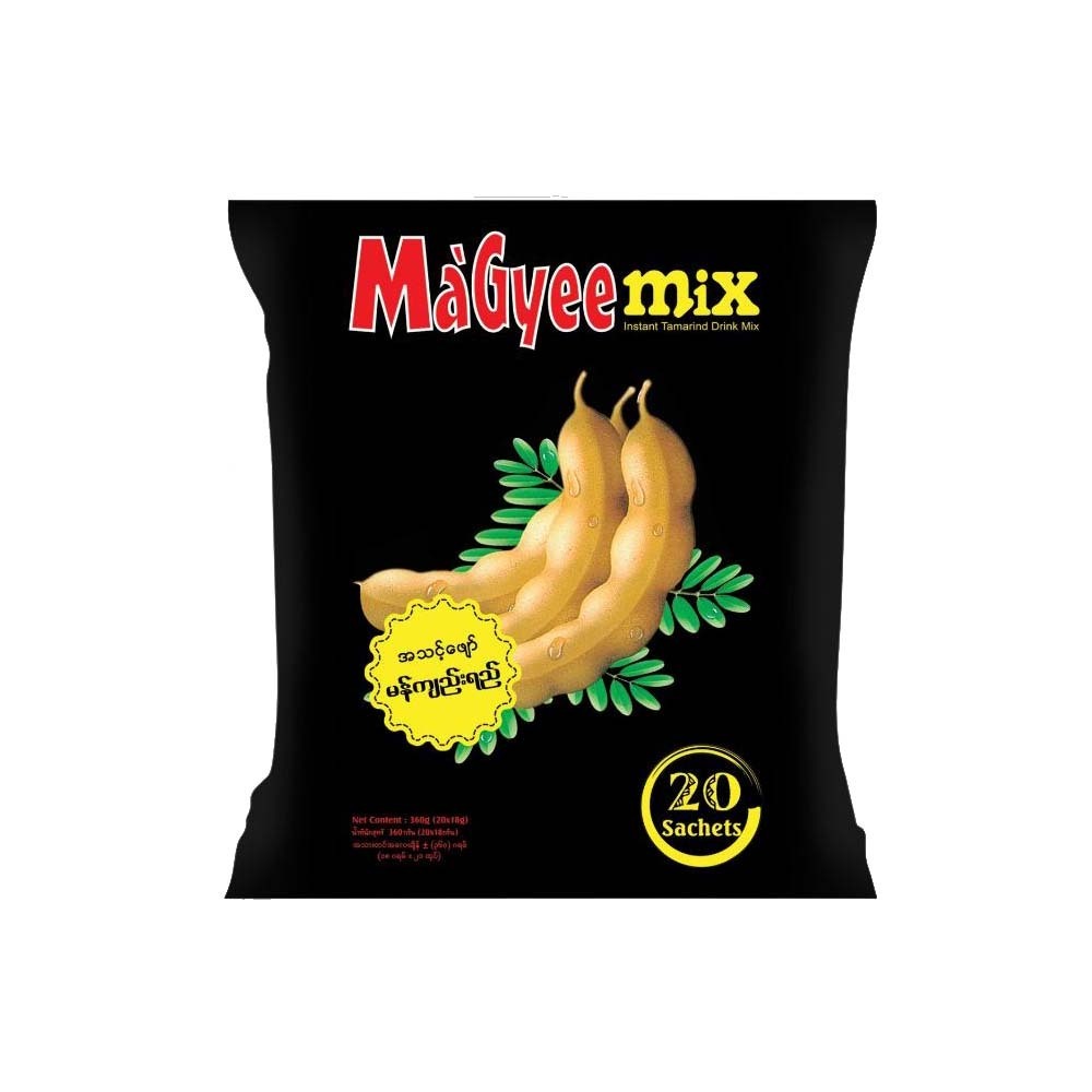 Ma Gyee-Mix Instant Tarmarind Drink Mix Powder (18G x 20PCS)
