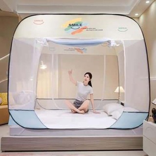Beauty House Foldable Mosquito Net Random Design (Single) Brown