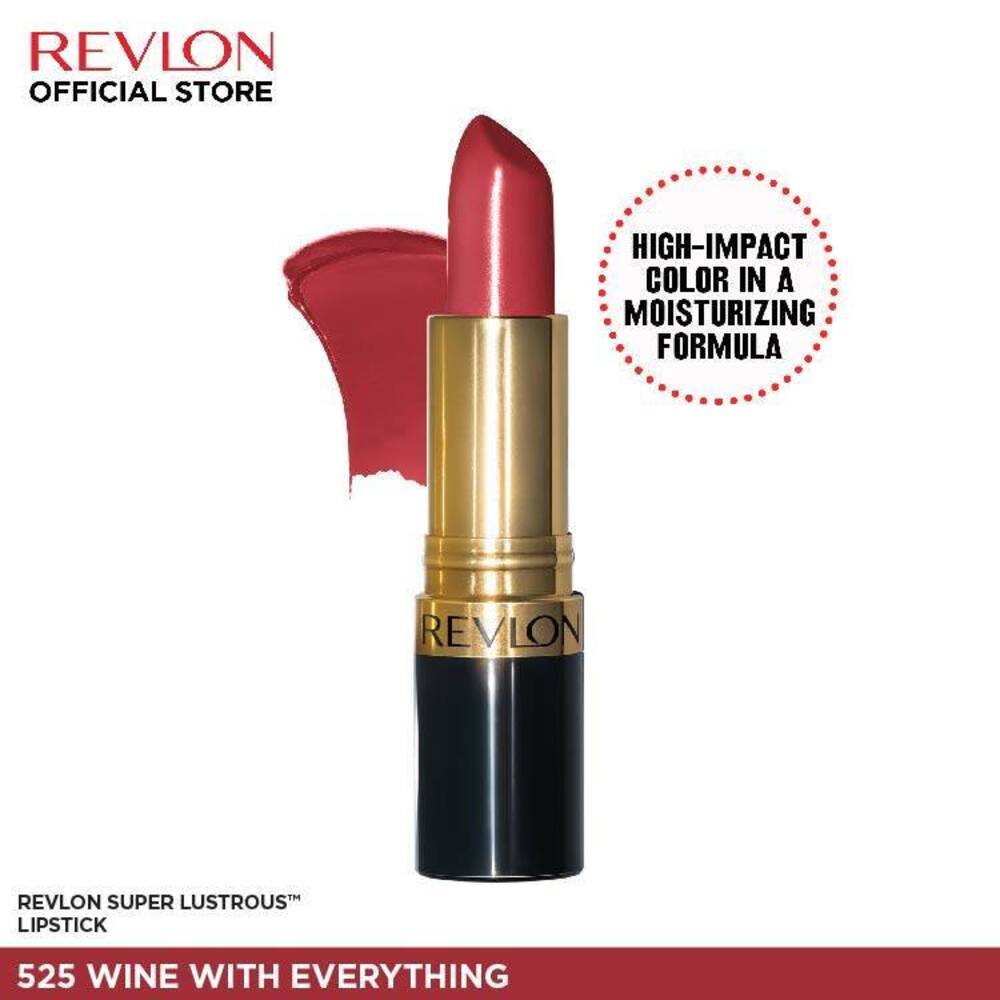Revlon Super Lustrous Lipstick 4.2G (525 Wine With Everything)