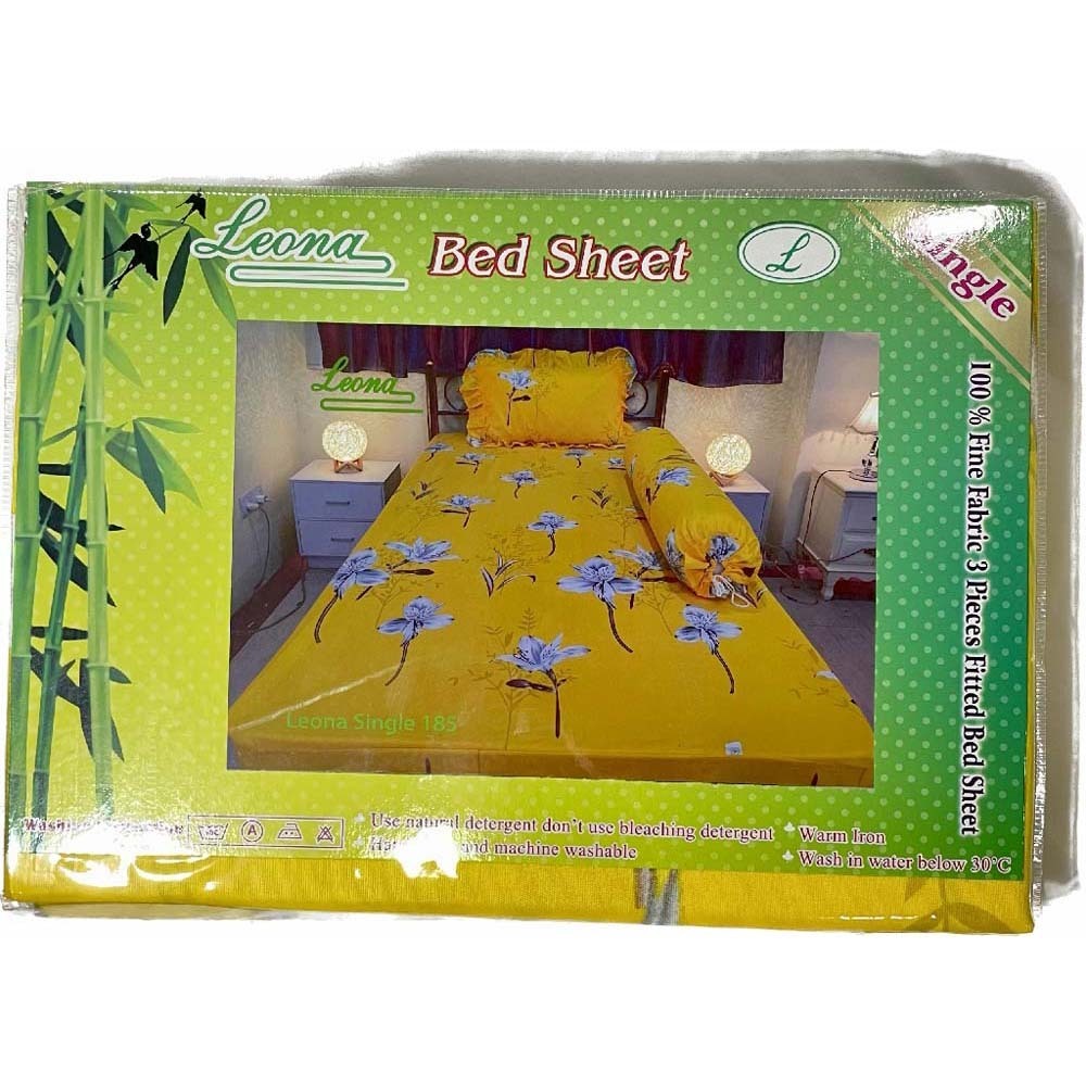 Leona Single Bedsheet BS07 (L Single-185)