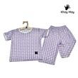 Khay May Cozy Baby Set Purple Extra Small