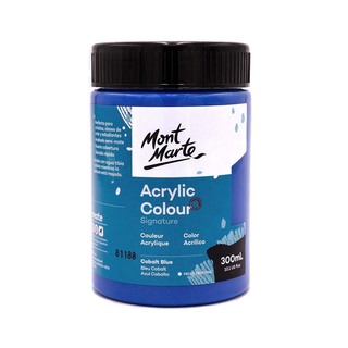 Mont Marte Acrylic Colour Paint Signature 300ML Naples Yellow