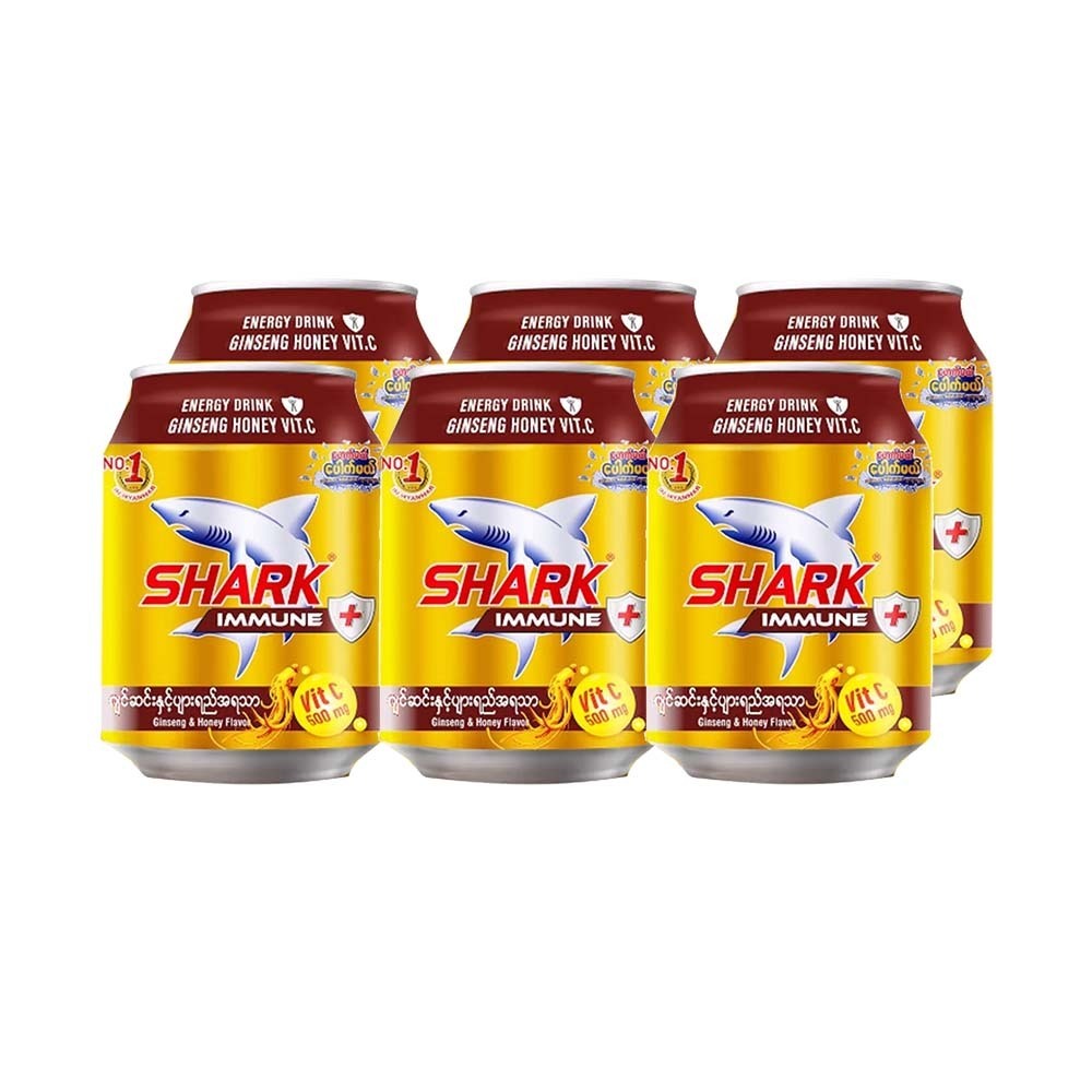 Shark Ginseng & Honey Energy Drink 250MLx6PCS