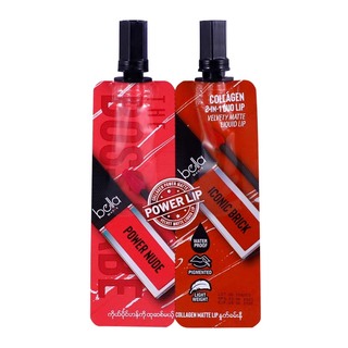 Bella Babydoll Pink & Posh It Over Collagen 2 IN 1 Duo Lip 2.4G (Socialite)