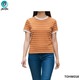 The Ori Women Top TOHM018 Orange Medium