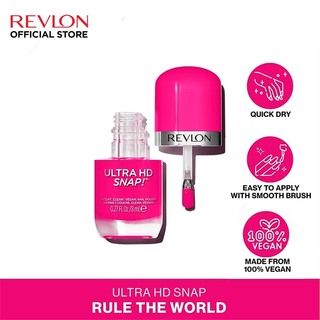 Revlon Ultra HD Snap Nail Polish 8ML (003 Bright Side)