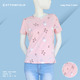 Cottonfield Women Short Sleeve Printed T-shirt C76 (Large)