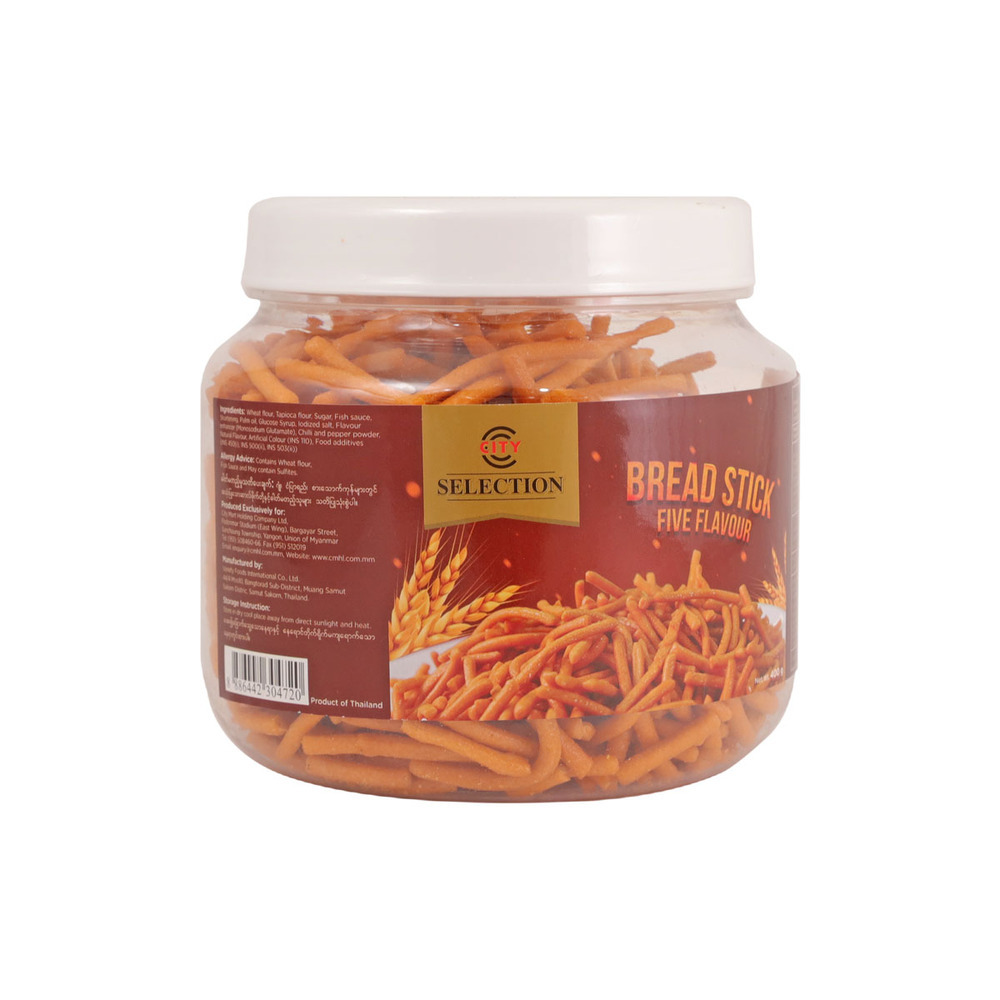 City Selection Bread Stick Five Flavors 400G