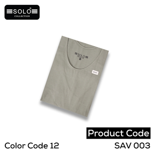 SOLO COLLLECTION Men Plain Vest SAV 003 (Code 08-XL)