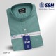 Madarin Collar Shirt Short Sleeve Over (Emerald Gray) SSM-O-P-S-074