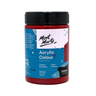 Mont Marte Acrylic Colour Paint Signature 300ML Naples Yellow