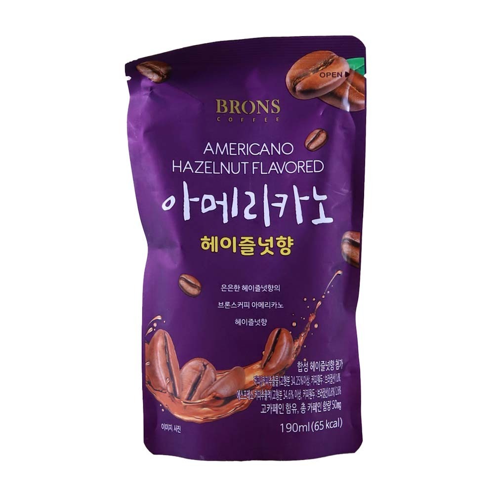 Bron's Americano Hazelnut Ice Coffee 190G