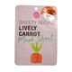 Cathy Doll Sweety Recipe Lively Carrot Face Mask Sheet 25G