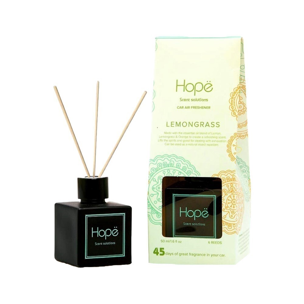 Hope Scent Car Diffuser Lemongrass 50ML