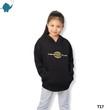 Max & Mia Kid Hoodie T17 Black (Small)