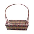 Rattan Hamper Basket (16IN) Color (Square) 1PC