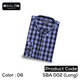 SOLO COLLLECTION SBA 002 (Long) Slim Fit Shirt Extra Large 06