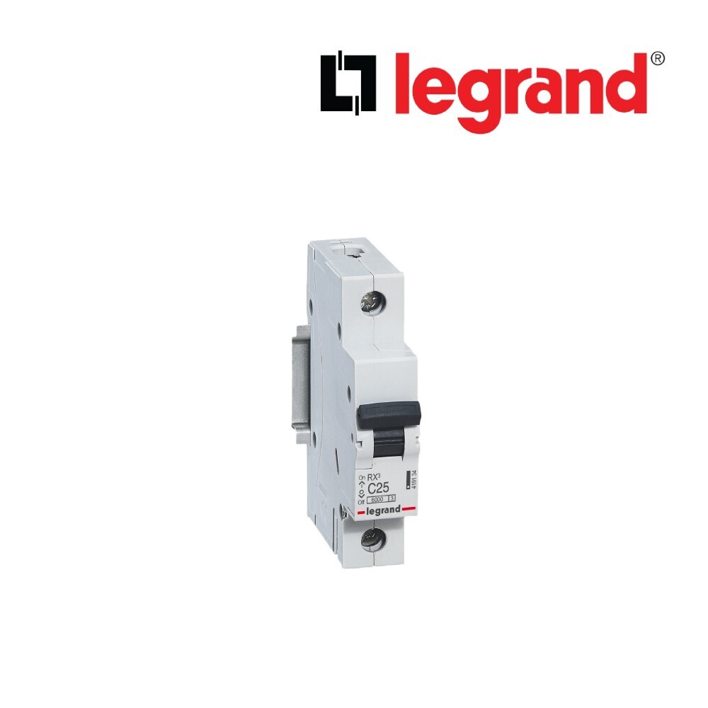 Legrand LG-RX3 MCB 1P C25 6000A (419842) Breaker (LG-05-402315/419842)