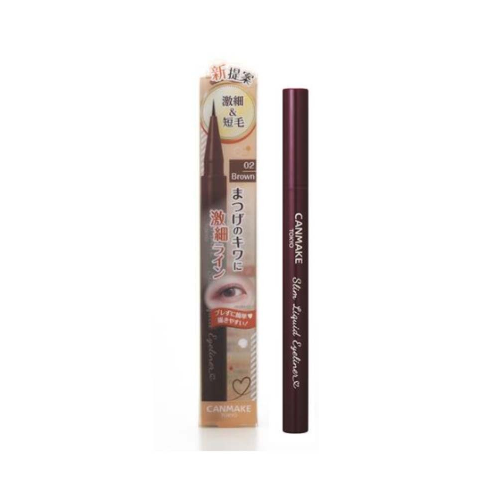 Canmake Slim Liquid Eyeliner (02) Brown