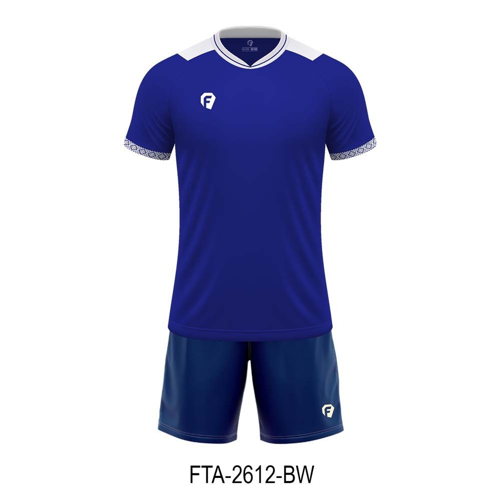 Olympic Fit Reborn Jersey FTA-2612-BW BLUE (Small)