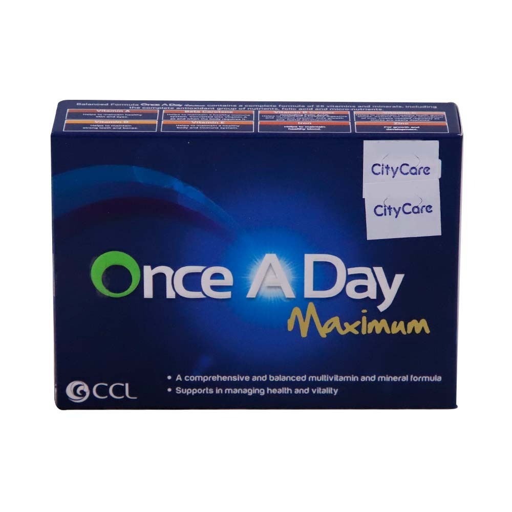 Once A Day Maximum Mv & Minerals 10PCSx3