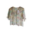 Kudos Floral Chiffon Woman Blouse B-010 XL