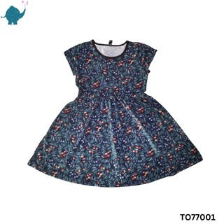 Max & Mia Girl Short-Sleeve Dress TO77001 Dark Blue Medium