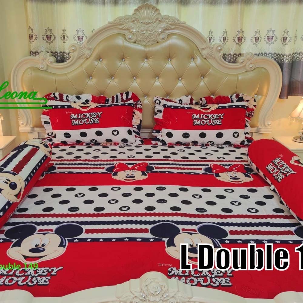 Leona Bed Sheet Double (6' x 6.5' x 9) L Double 149