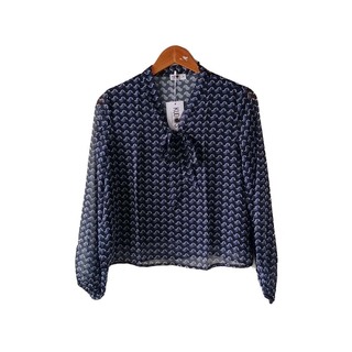 Kudos Chiffon Woman Blouse B-008 Lavender Large