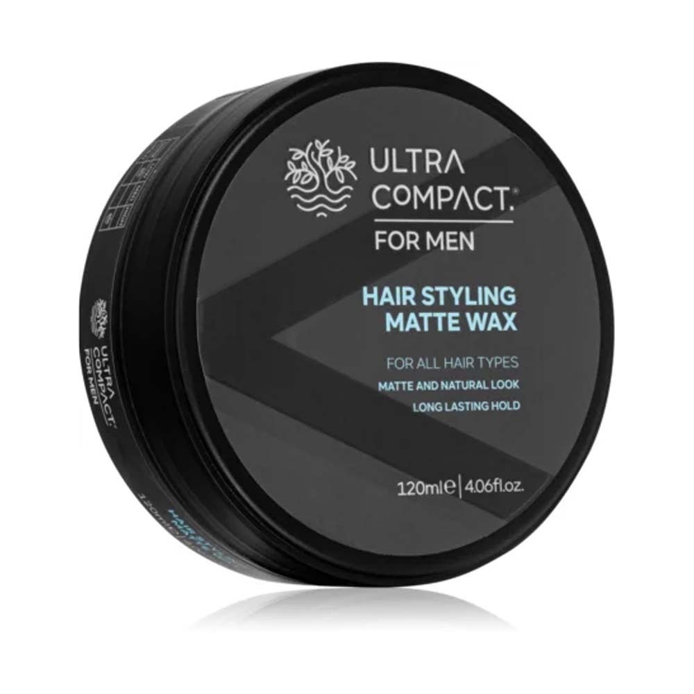 Ultra Compact For Men Hair Styling Matte Wax 120ML