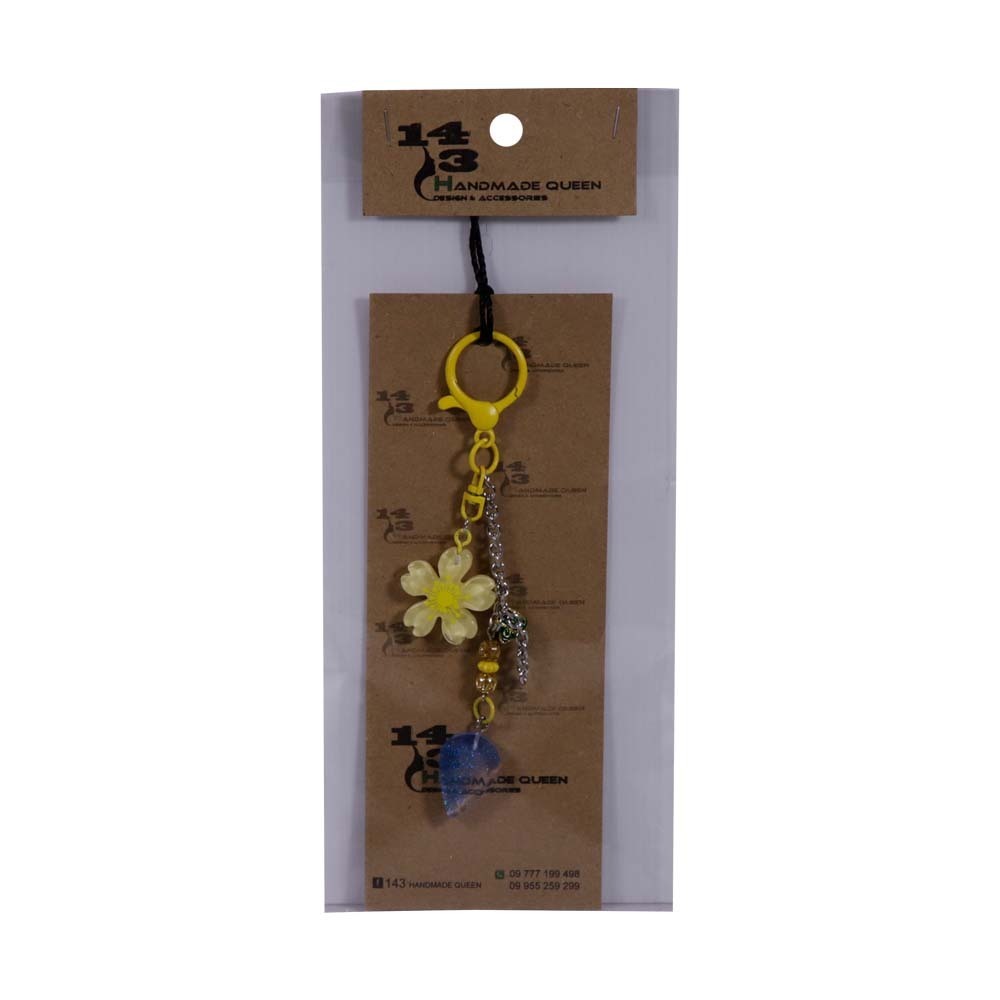 143 Handmade Queen Topping Keychain