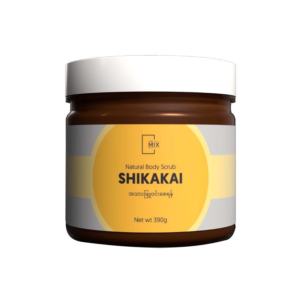 The Mix By Su Body Scrub Shikakai with Container 390G