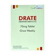 Drate Alendronate Sodium U.S.P 70MG 4PCS