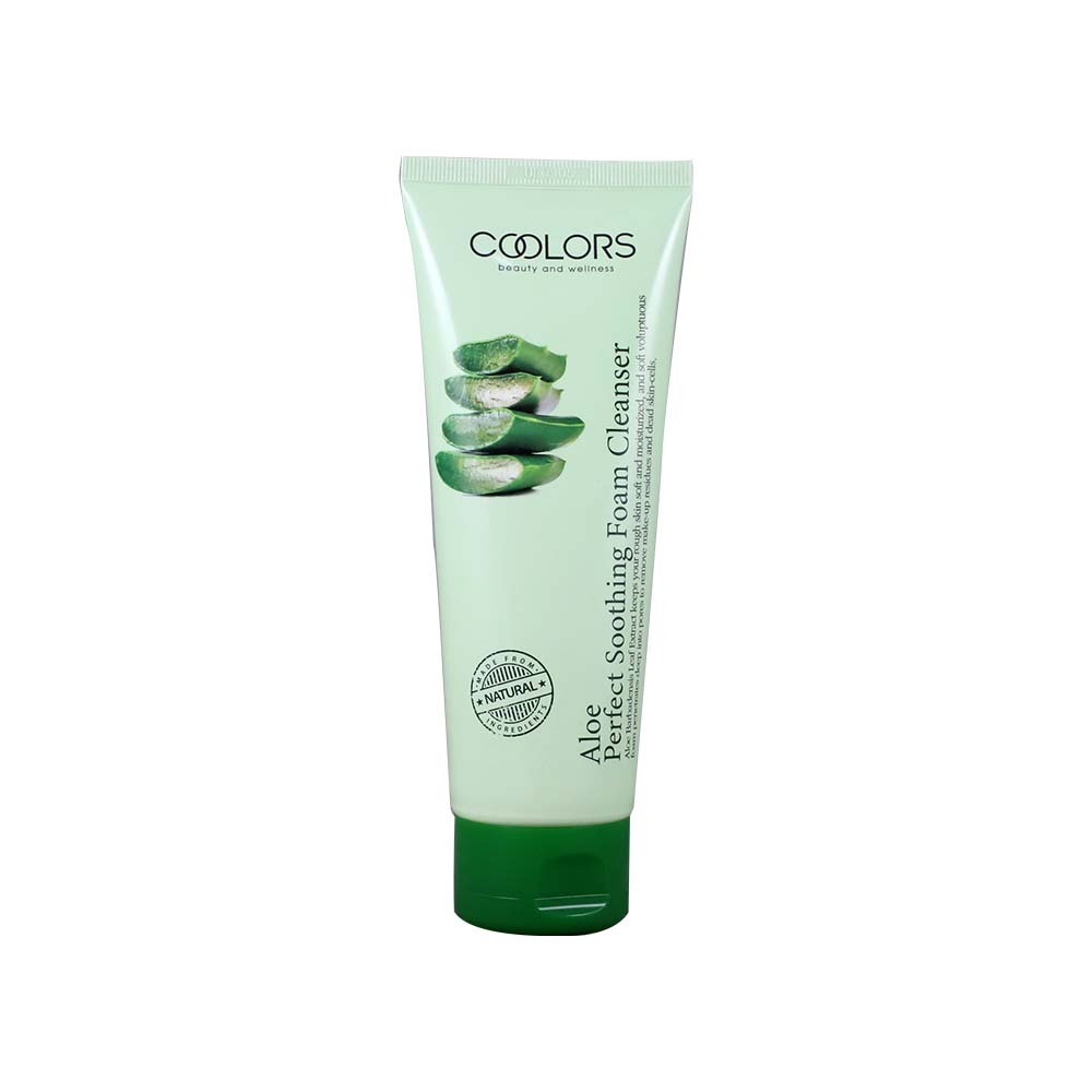 Coolors Aloe Perfect Soothing Facial Foam Cleanser 160ML